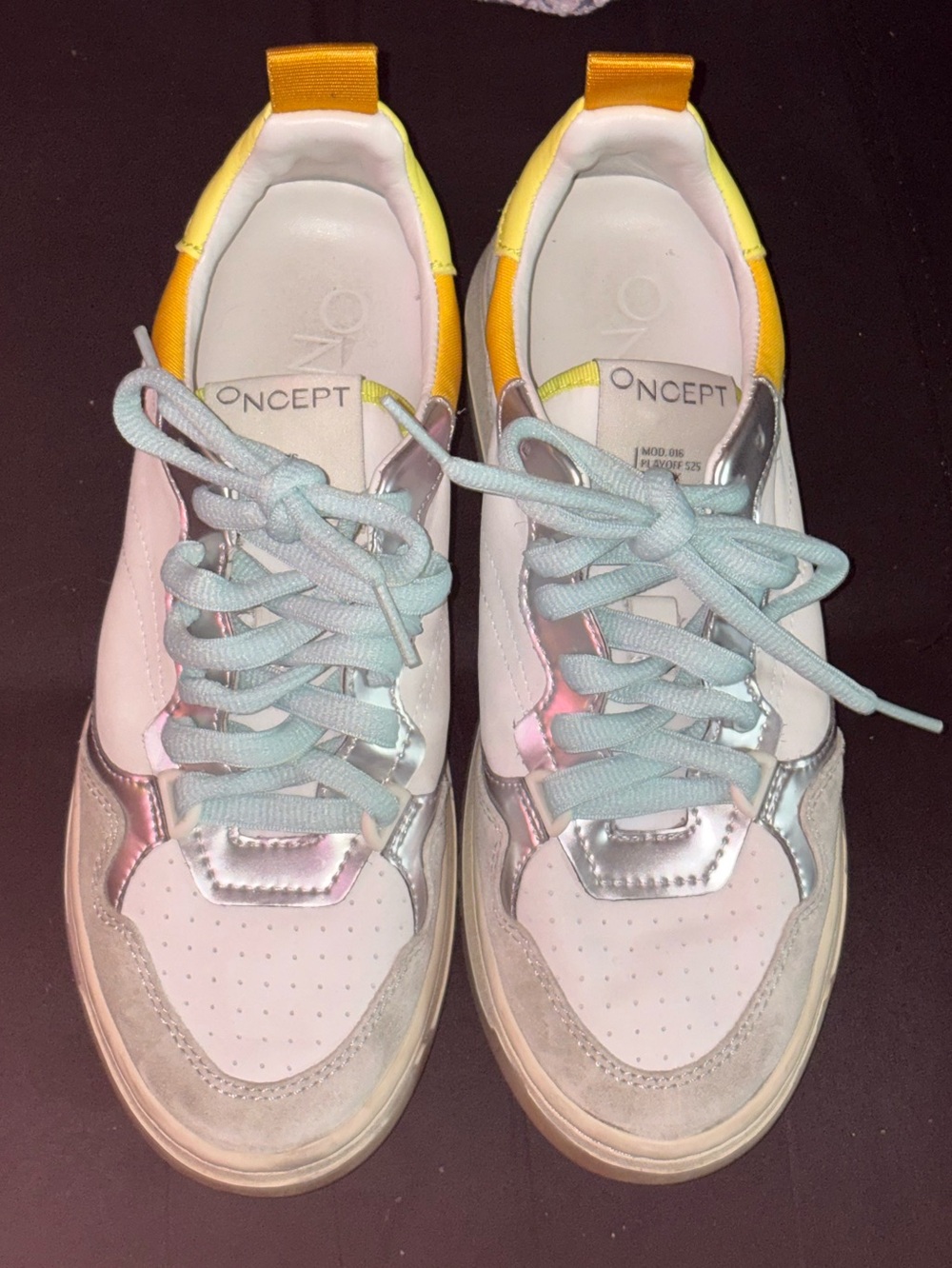 ONCEPT Phoenix Women's Pastel Multi-Color Size 8 Like New!